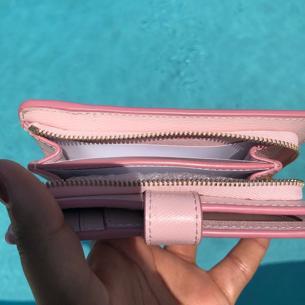 Kate Spade Hawaii Compact Wallet in Tutu Pink - Picture 6 of 9